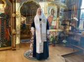 Întâistătătorul Bisericii Ortodoxe Ruse a săvârșit Panihida cu prilejul aniversării decesului Sanctității Sale Patriarhul Alexii al II-lea