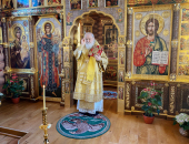 Slujirea Patriarhului de ziua pomenirii Binecredinciosului cneaz Alexandru Nevski la schitul „Sfântul Alexandru Nevski”