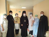 Духовенство Калачевской епархии освятило ковидный госпиталь в городе Волжском