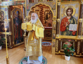Slujirea Patriarhului în Duminica a 28-a după Cincizecime la schitul „Sfântul Alexandru Nevski”