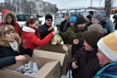 В Ярославской епархии проходит вещевой и продуктовый сбор в пользу бездомных и малоимущих