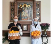 Sanctitatea Sa Patriarhul Chiril a transmis cu prilejul Nașterii Domnului o tonă de portocale la spitalele și instituțiile sociale din Moscova