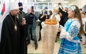 Патриарший экзарх всея Беларуси посетил Рождественский вечер духовно-образовательного проекта «Логос»