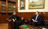 Председатель Отдела внешних церковных связей встретился с послом Армении в России