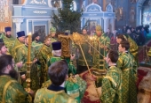 В праздник Собора Костромских святых в Богоявленском кафедральном соборе Костромы совершена Литургия