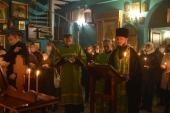 На 40-й день трагедии в Баренцевом море по погибшим рыбакам судна «Онега» в Мурманской епархии совершена панихида