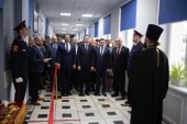Secretarul responsabil al Comitetului Sinodal pentru colaborarea cu căzăcimea a luat parte la inaugurarea laboratoarelor la Prima Universitate Căzăcească