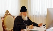 Sub președinția Sanctității Sale Patriarhul Chiril pentru prima dată în formatul de la distanță s-a desfășurat ședința Consiliului Suprem Bisericesc