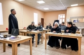La Mitropolia de Sankt-Petersburg au avut loc primele lecții din cadrul cursurilor de pregătire a cinului monahal