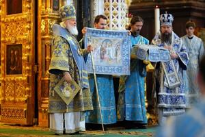 Патриаршая проповедь в праздник Сретения Господня после Литургии в Храме Христа Спасителя