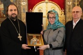 Посол РФ в Болгарии Э.В. Митрофанова посетила Патриаршее подворье в Софии