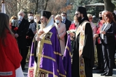 Parohul metocului din Sofia al Bisericii Ortodoxe Ruse a luat parte la pomenirea participanților eliberării Bulgariei de sub jugul otoman