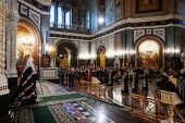 Predica Sanctității Sale Patriarhul Chiril rostită înainte de rânduiala iertării în Catedrala „Hristos Mântuitorul”