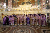 Архиереи Ставропольской митрополии возглавили торжественное богослужение по случаю десятилетия образования Пятигорской епархии