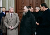 Жировичский монастырь посетил министр культуры Республики Беларусь Анатолий Маркевич
