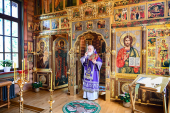 Slujirea Patriarhului în Duminica a 5-a din Postul Mare la schitul „Sfântul Alexandru Nevski”
