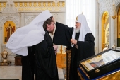 Святіший Патріарх Кирил підніс єпископа Челябінського і Міаського Алексія у сан митрополита