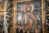У Санкт-Петербурзькій духовній академії обговорили результати дослідження ікони Божої Матері «Знамення» Царськосільська