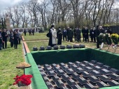 В немецком городе Лебусе прошла церемония захоронения останков воинов, погибших в Великой Отечественной войне