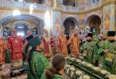 День прославления преподобного Амфилохия отпраздновали в Почаевской лавре