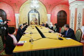 Întâlnirea Sanctității Sale Patriarhul Chiril cu speakerul Parlamentului Coreei de Sud