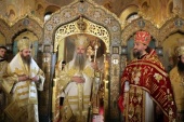 В праздник перенесения мощей святителя Николая на подворье Русской Церкви в Софии была совершена Божественная литургия