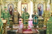 В Яранской епархии молитвенно отметили годовщину преставления преподобного Матфея Яранского