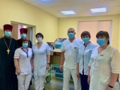 Житомирская епархия передала городской больнице кислородные маски