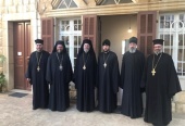 Archbishop Leonid of Vladikavkaz and Alania meets with Metropolitan Elias of Beiru