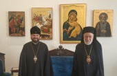 Archbishop Leonid of Vladikavkaz and Alania meets with Metropolitan Elias of Beirut