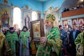 Блаженнейший митрополит Онуфрий возглавил прославление местночтимых святых Александрийской епархии