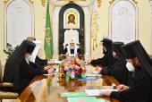 Sanctitatea Sa Patriarhul Chiril pentru prima dată a condus ședința Consilului arhieresc al Mitropoliei Moscovei