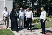 Посол Российской Федерации в Республике Беларусь посетил Успенский Жировичский мужской монастырь