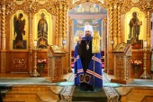 Митрополит Волоколамський Іларіон очолив богослужіння в Дівеєвському монастирі