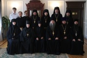 Представители Межведомственной комиссии по вопросам образования монашествующих посетили Вологодскую митрополию