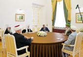 Патриарший визит в Татарстанскую митрополию. Встреча с мусульманскими религиозными лидерами