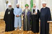 Святейший Патриарх Кирилл встретился в Казани с мусульманскими религиозными лидерами