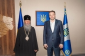 Предстоятель Украинской Православной Церкви встретился с новым министром внутренних дел Украины