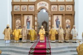 Патриарший экзарх всея Беларуси возглавил торжества по случаю дня памяти святителя Георгия Конисского в Могилеве