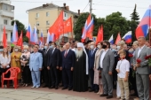 Глава Орловской митрополии принял участие в торжествах в честь 78-й годовщины освобождения Орла