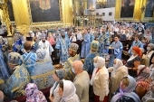 У свято Смоленської ікони Божої Матері «Одигітрія» в Смоленську відбулася соборна Літургія