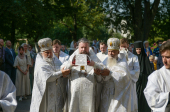 Велике освячення храму Преображення Господнього в Передєлкіні м. Москви