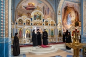 Расписан монастырский храм в Воскресенском мужском монастыре города Тольятти