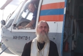 Клирик Нижегородской епархии облетел Саров с молитвой об избавлении от пожара