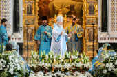 Slujirea Patriarhului de sărbătoarea Adormirii Preasfintei Născătoare de Dumnezeu în Catedrala „Hristos Mântuitorul”