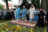 Патриарший экзарх всея Беларуси возглавил престольные торжества в Успенском Жировичском монастыре