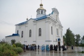 Патриарший экзарх всея Беларуси посетил Ляденский Благовещенский монастырь