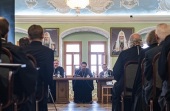 В Московской духовной академии прошло заседание Общего собрания профессорско-преподавательской корпорации и Ученого совета академии