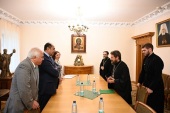 Председатель Отдела внешних церковных связей провел встречу с заместителем генерального секретаря Лиги арабских государств
