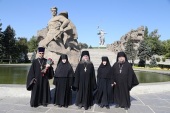 Представители Межведомственной комиссии по вопросам образования монашествующих посетили Волгоградскую митрополию